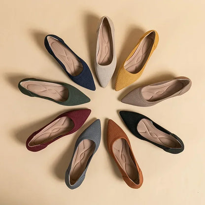 Flat Shoes |  Casual Fashion Breathable |  Non Slip Rubber Sole