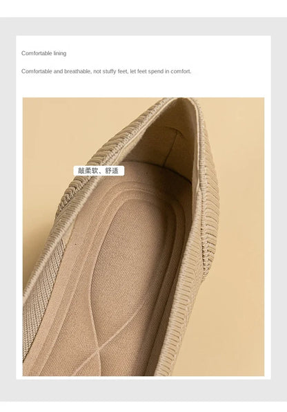 Flat Shoes |  Casual Fashion Breathable |  Non Slip Rubber Sole