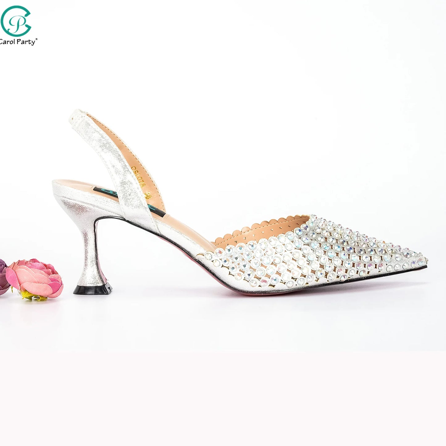 High Heels Shoes And Bag for  Wedding Party | Women Fashion