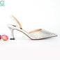 High Heels Shoes And Bag for  Wedding Party | Women Fashion