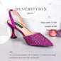 High Heels Shoes And Bag for  Wedding Party | Women Fashion